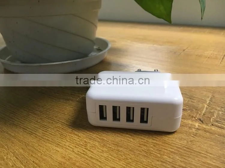 Factory Wholesale Price UL LISTED Best Quality 4 Port USB Wall Charger