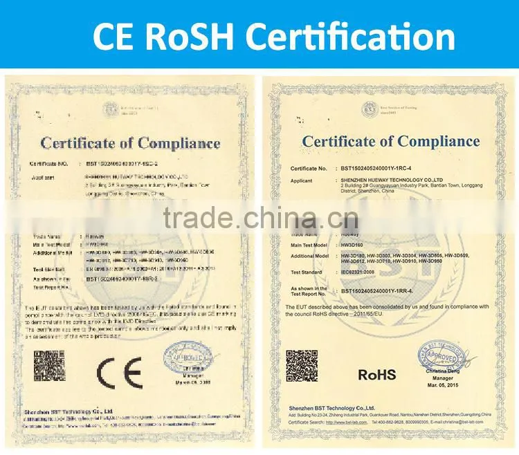 High Quality 1.75 3.00mm 3D Filament Material With CE ROHS Certification