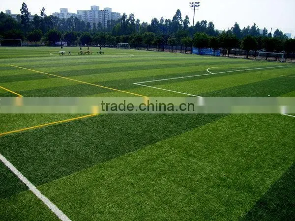 High quality Artificial grass/turf for football/soccer field, cesped artificial,erba sintetica