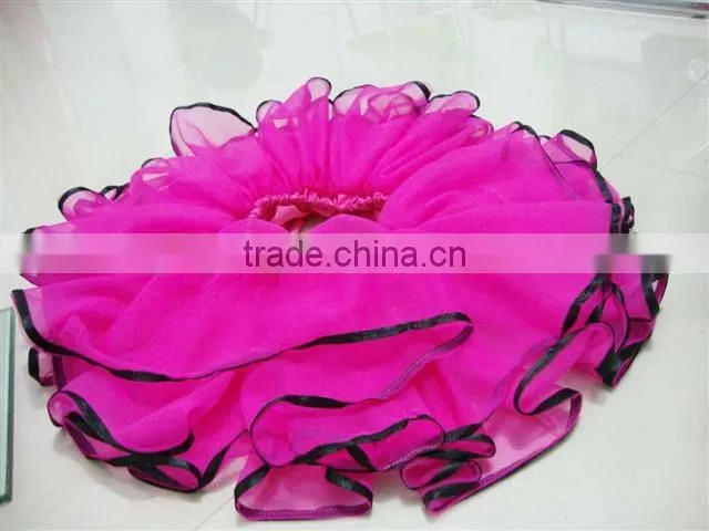 kids clothes wholesale adorable Pink princess Rosette skirt