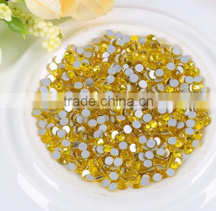 2016 good selling in stock diy flated jewelry crystal beads wholesale