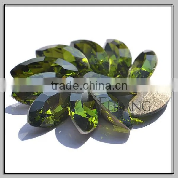 Glass fancy stone