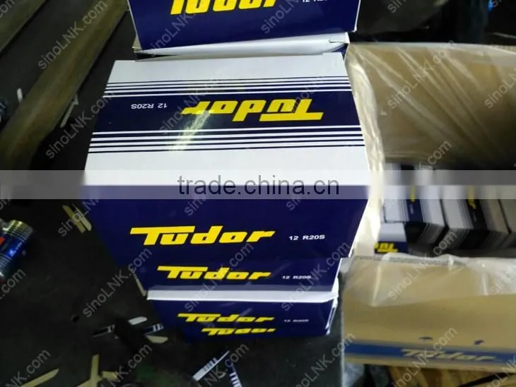 Metal Jacket TUDOR R20 um-1 SIZE D 1.5V dry cells Battery FOR torch light