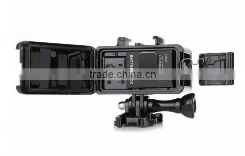 Wholesale SupTig 30M Waterproof 300LM Video Light for Go Pro / Dazzne / Yi Camera(Black)