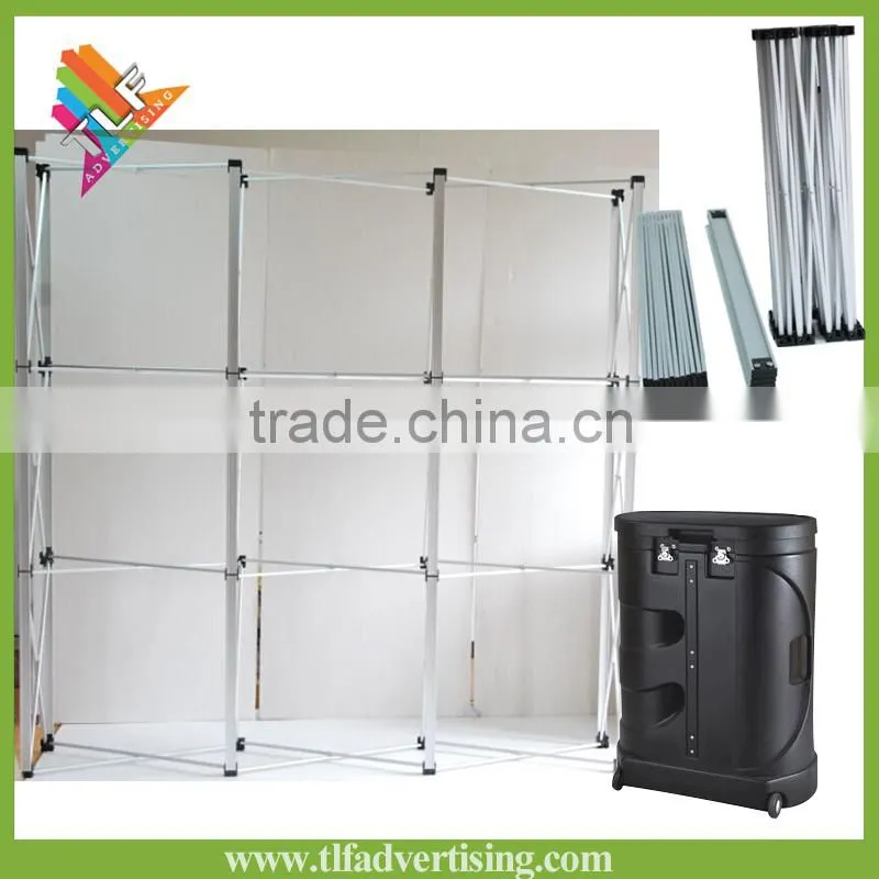 Exhibition Display Aluminum Frame magnetic pop up display for sale