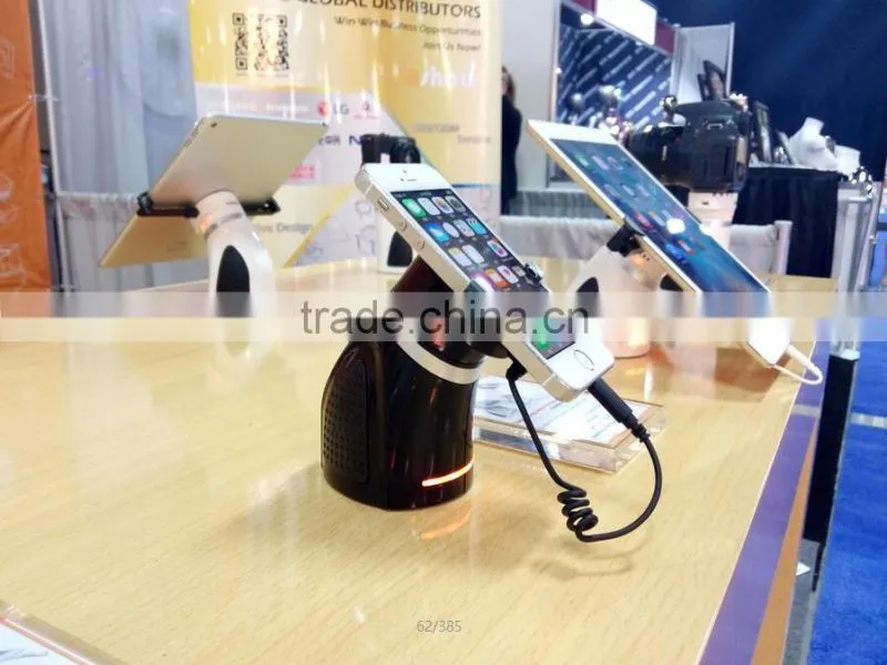Magnetic mobile phone security display holder with inside Pull box