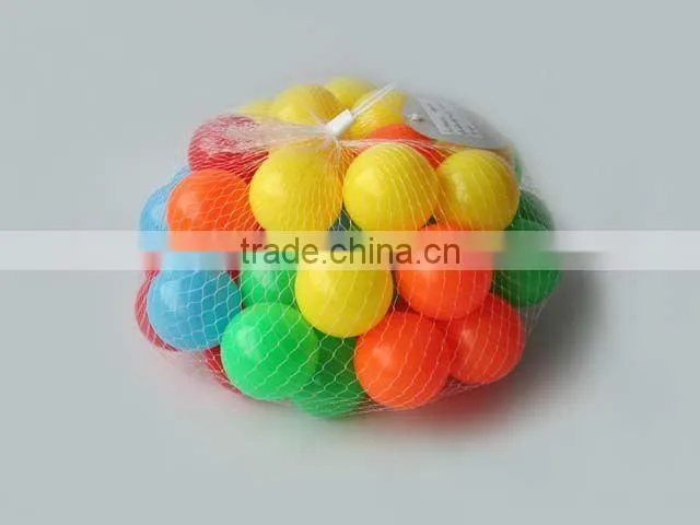 Funny toy plastic ball 6.5CM plastic toy balls