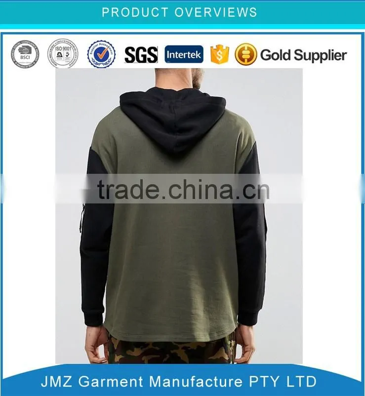 Street mens hoodies custom men fashion pocket hoodies manufacturer wholesale