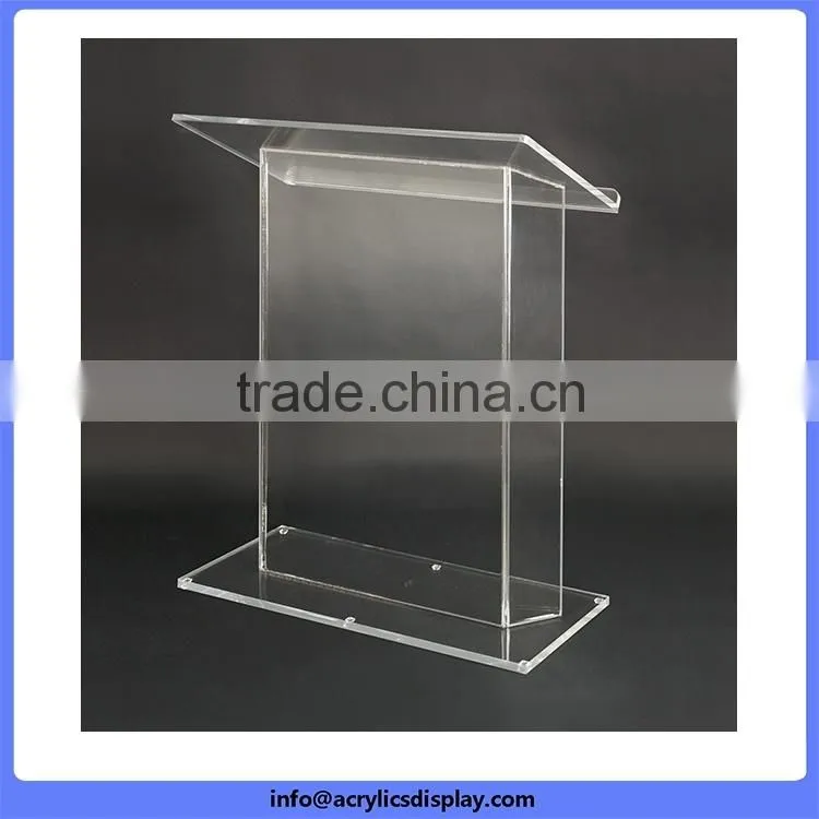 China manufacture professional acrylic podium for churches