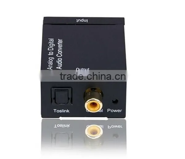 Audio converter analog to digital coaxial or toslink converter audio converter 1.5ch audio