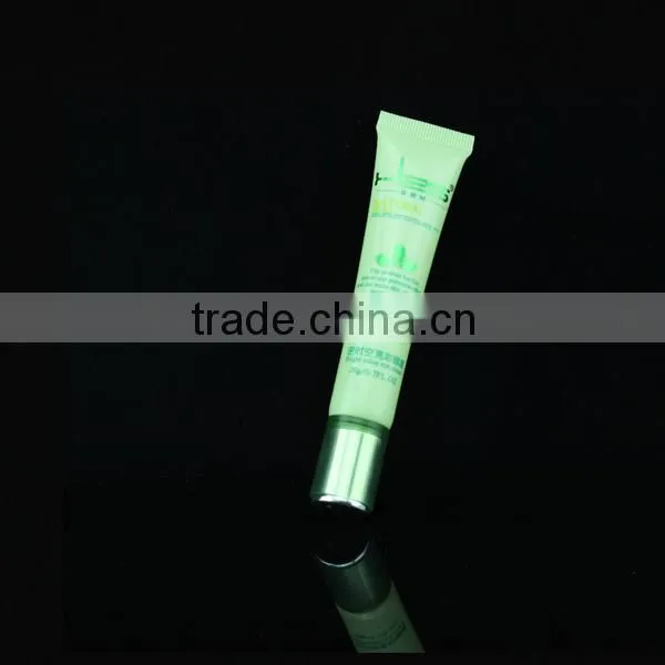 20ml needlepoint plastic cosmetic tube for eye cream with tip nozzle
