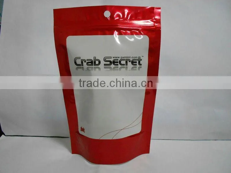 Plastic Stand Up Pouch/zipper Bag/ziplock Bag