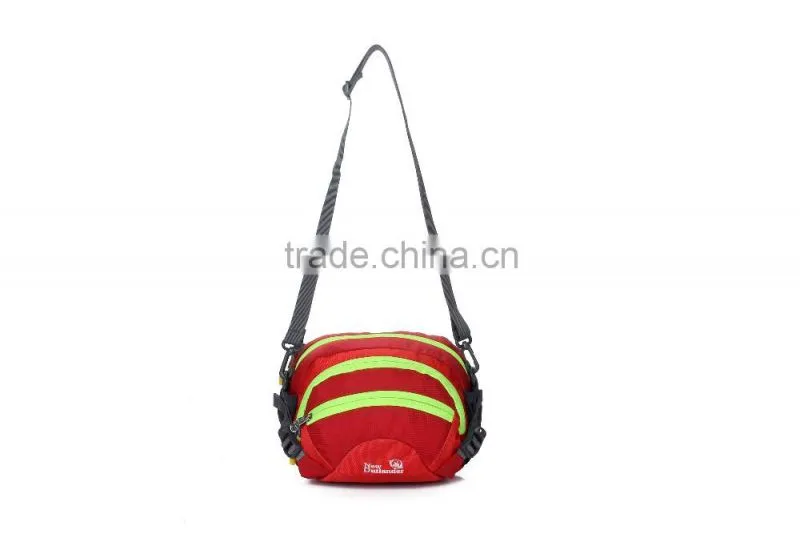 large capacity water resistant sport waist bag