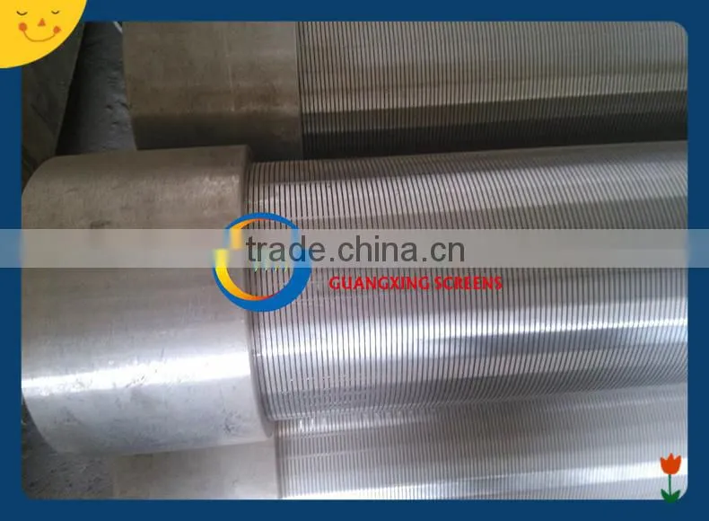 Johnson screen stainless steel wedge wire well screen