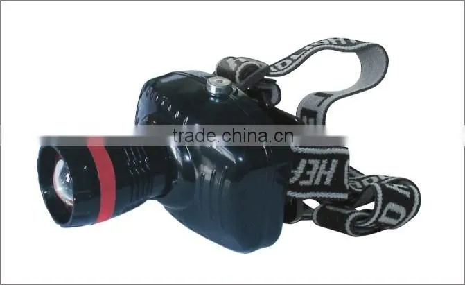 led rechargeable headlight with strong and weak 2kinds light emergency light 1911A