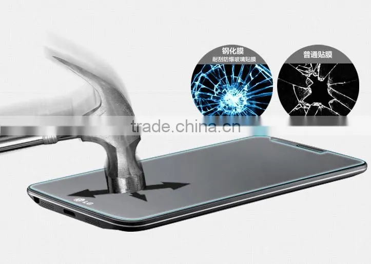 Guangzhou Suppliers 2.5D 0.3mm Tempered Glass Screen Protector For LG G3