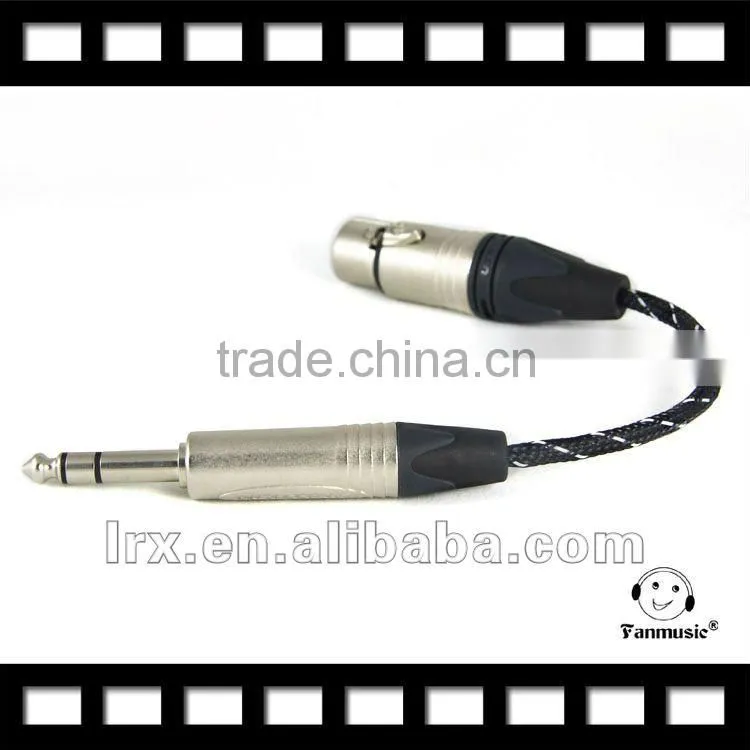 PAILICCS CABLE Balance headphone adapter cable (4-pin XLR female to 6.35 male)
