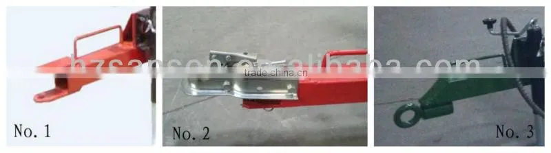4000kgs Hydraulic Tipping Trailer , farm trailer for tractor