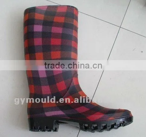 PVC transparent Rain Boots