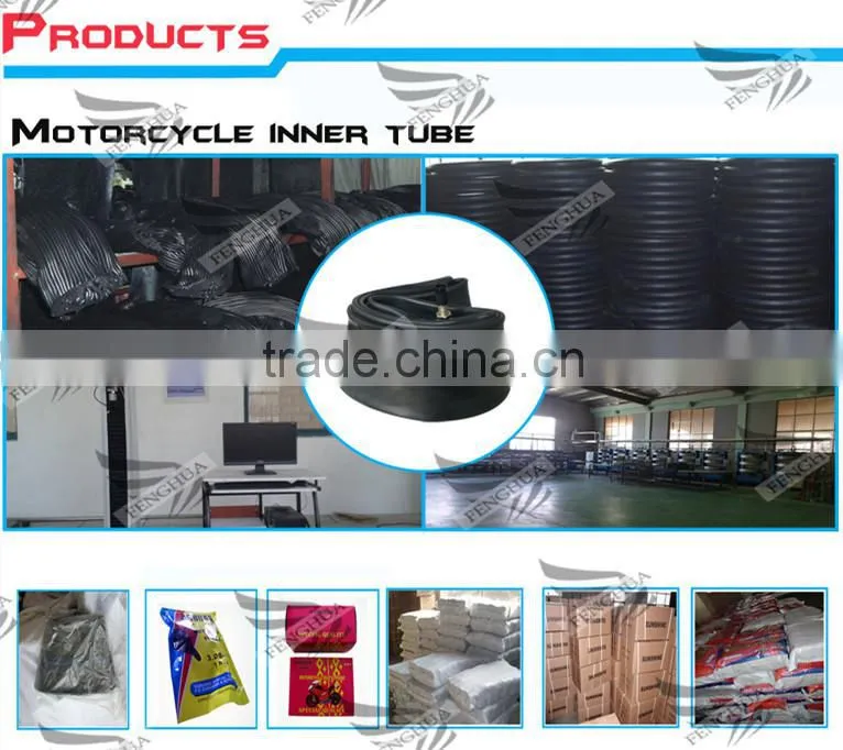 china motorcycle tyre tube manufacturer 275/300-18 motorcycle butyl inner tube