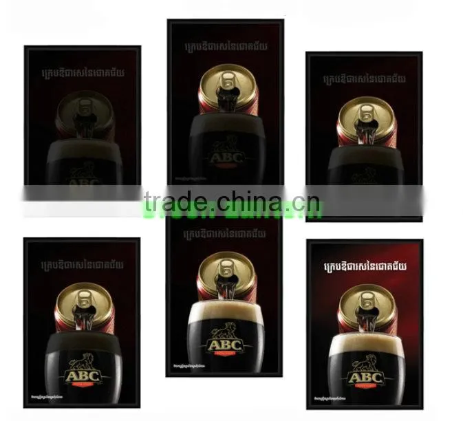 Professional New led animated light box