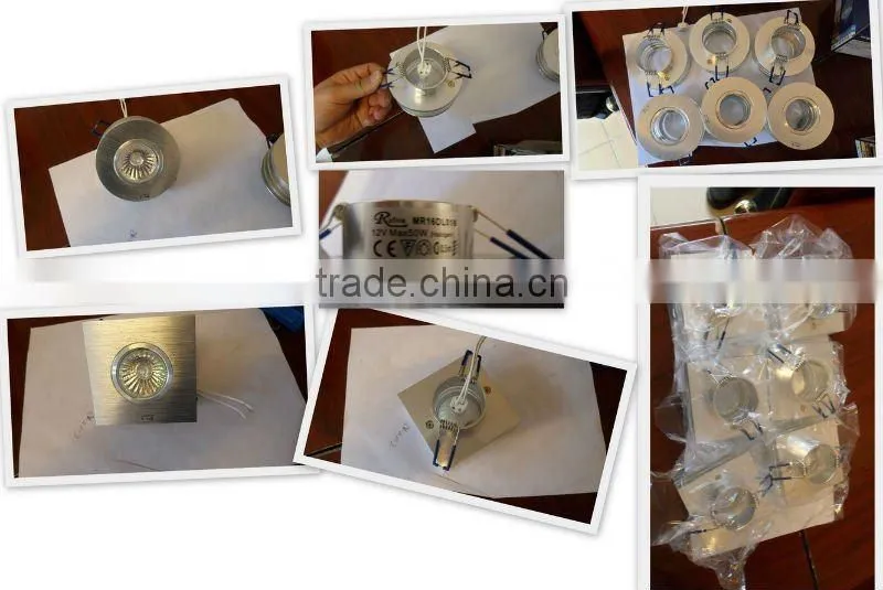 2016 new item aluminium and crystal body crystal led downlight glass