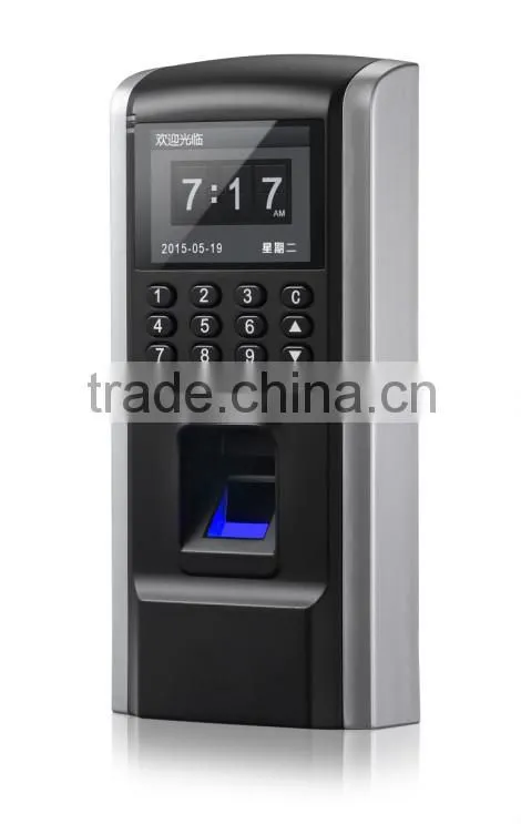 pedestrian turnstile gate with access control system