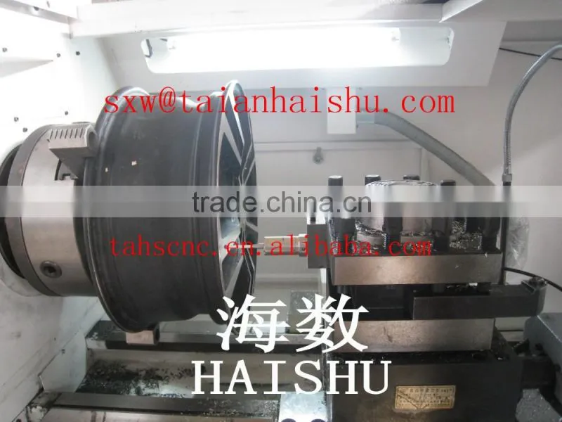 Customized Solutions CK6180 alloy wheel lathe