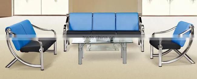 TZ-B01 Metal Frame Waiting Sofa for Office Reception