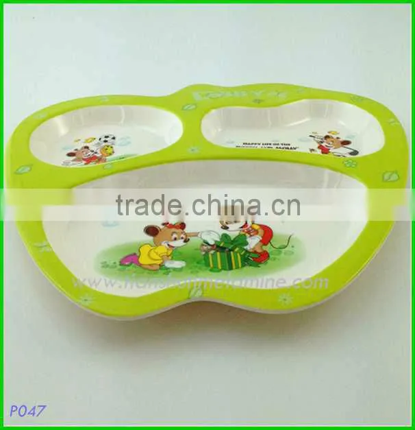 Trays melamine , children breakfast trays