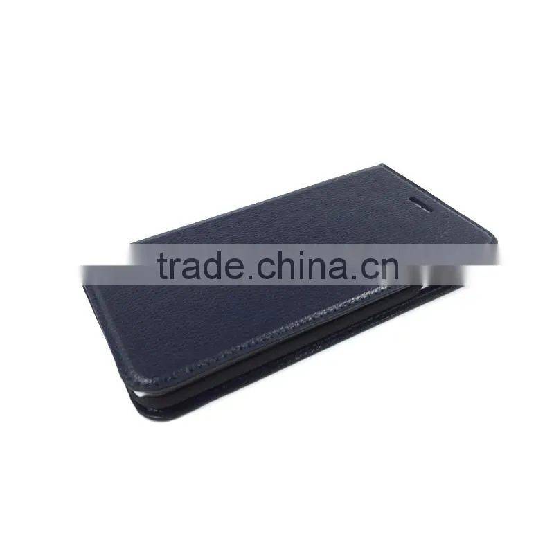 For Wiko Ridge 4G , Litchi Pattern PU Leather Folio Case For Wiko Ridge 4G