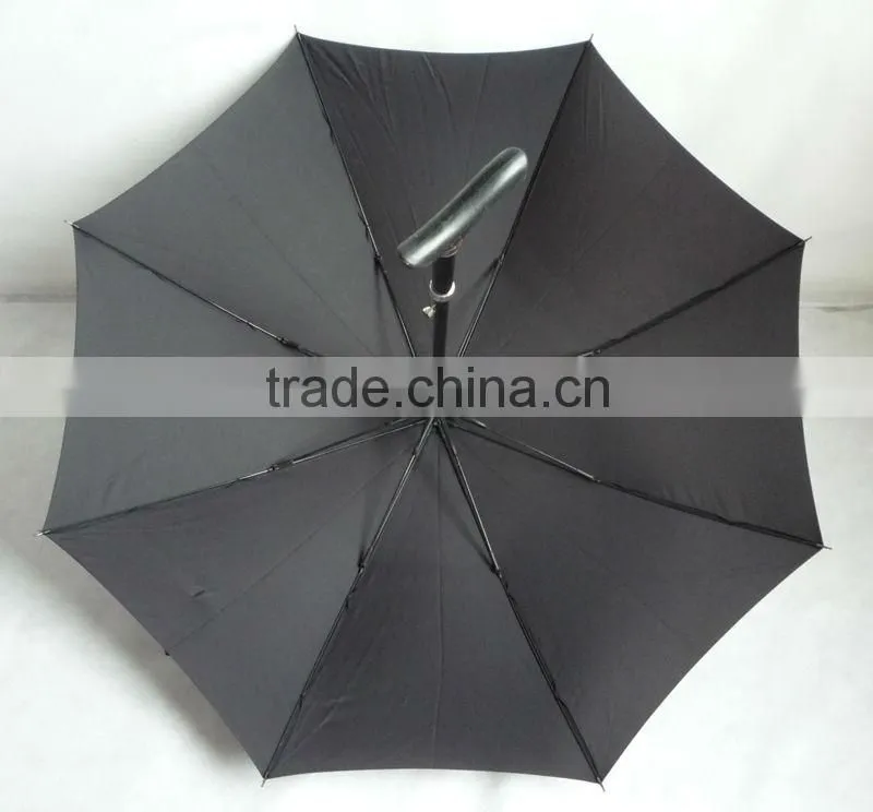 23''x8k auto open fashion straight quality mens walking stick umbrella