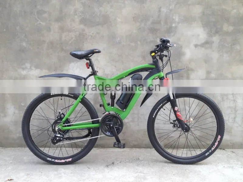 Bafang Powerful with hidden lithium battery 36V 350W hub motor cheap electric bike (HJ-14C18 )
