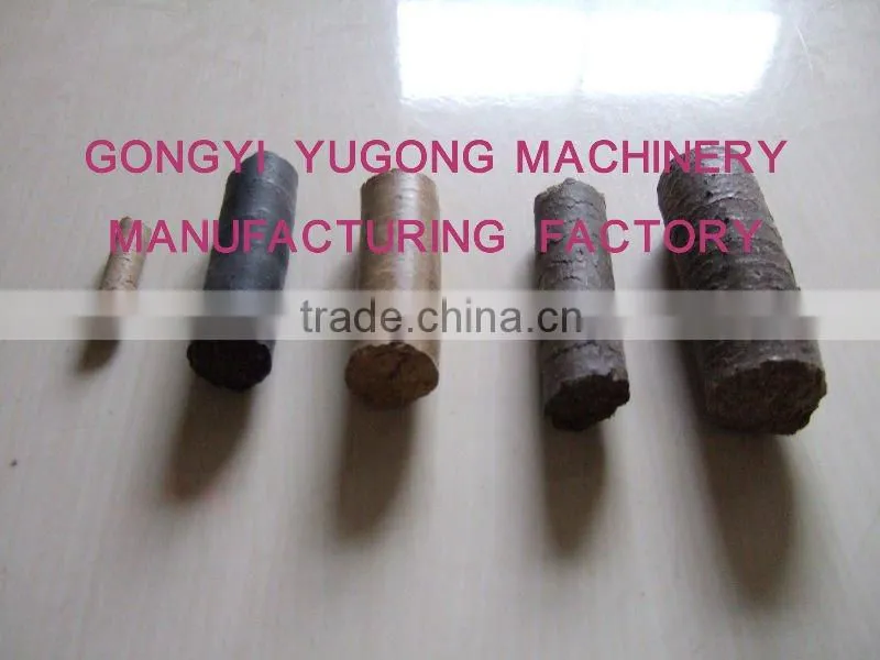Yugong flat die briquette machine wood sawdust briquette machine
