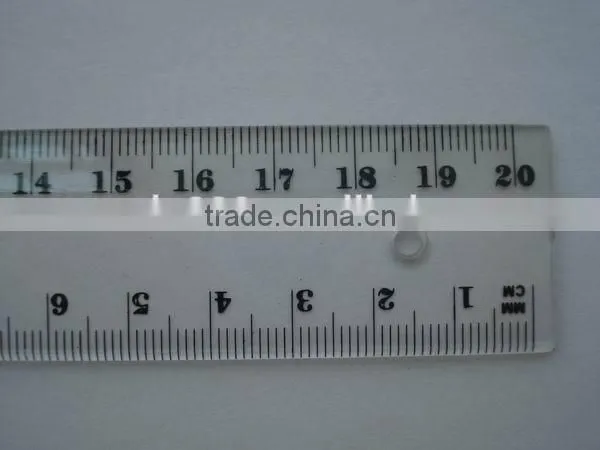 wholesale transparent 12' 30cm plastic ruler