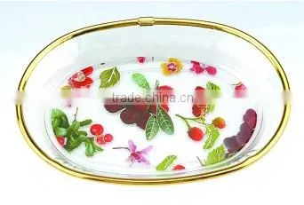 Transparent large ps noodles holding bowl
