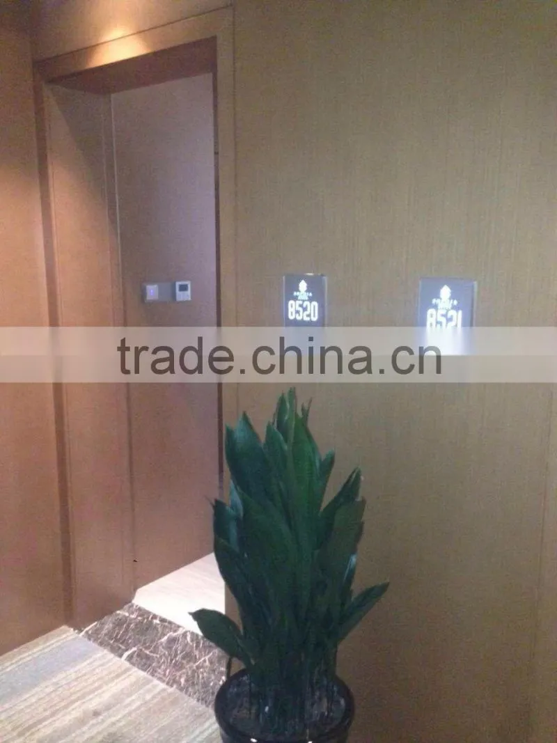 Hotel Electronic DoorPlate 4 in 1 Hotel Doorbell Don't Disturb Touch Screen