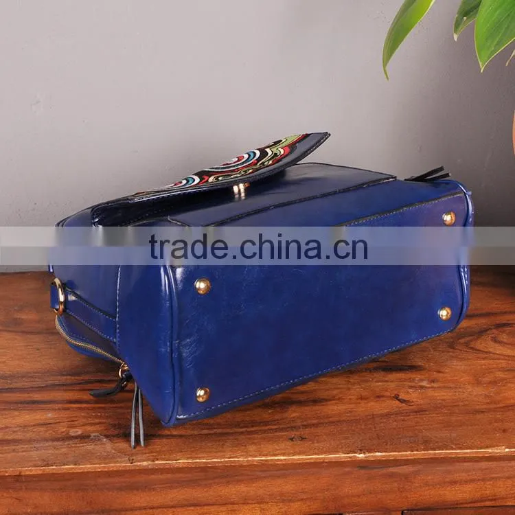 2016 new arrival fashion women handbag good leather bag