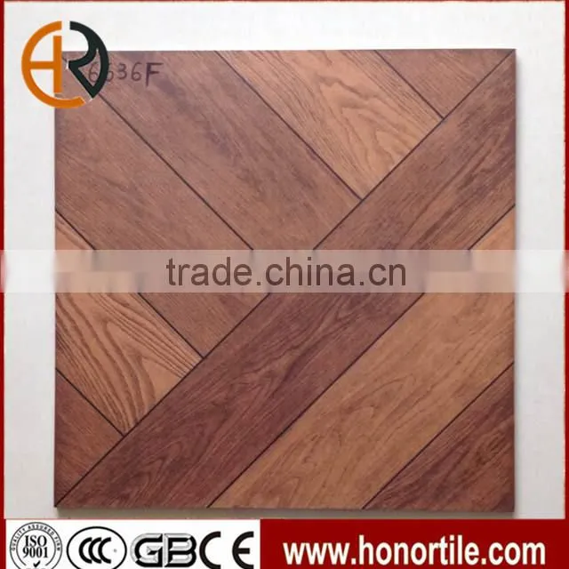 screen printing rustic tiles wood look porcelain material