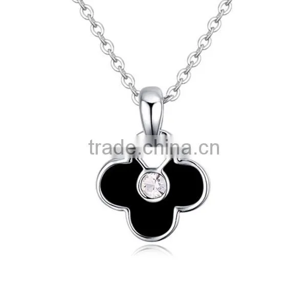 Crystal Jewelry New Fashion Flower Pendant Necklace