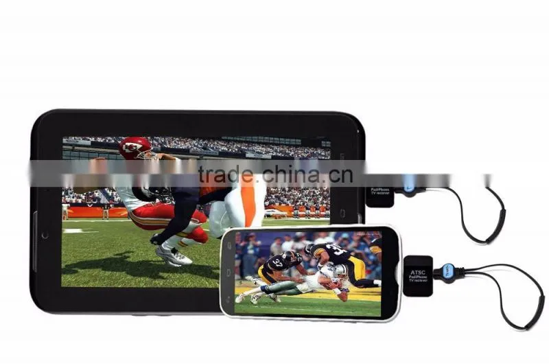 Mini Portable ATSC TV Tuner For Mobile Phones/Pad Digital Mobile Pad TV Receiver For America/Mexico/Europe