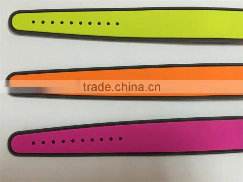 colorful adjustable Silicone RFID wristband for sales