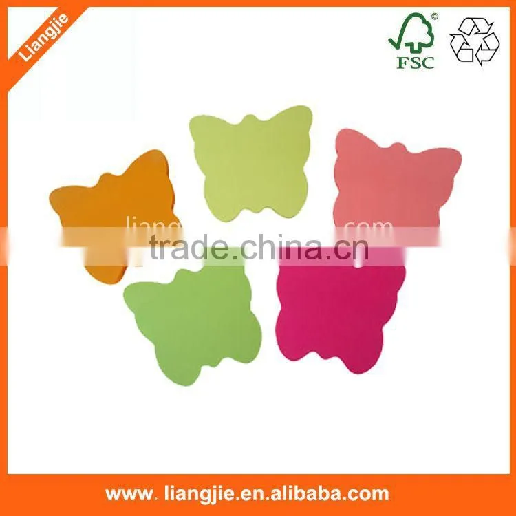 Customized Die-cut Note Pads, Memo pads in slipper shape