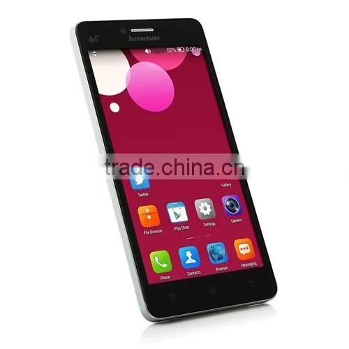 Original Lenovo A858W 8GB ROM 1GB RAM 5.0'' Smartphone Android 4.4 MT6732 64 Bit Quad Core 1.5GHz 4G Support Dual SIM Play Store
