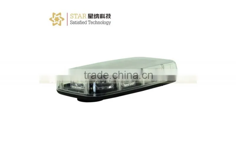 Magnetic strobe mini led light bar for police car EL3-10-10