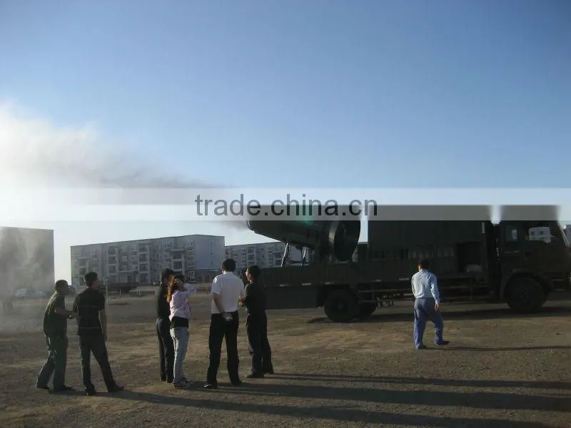 DS-120 city PM2.5 air pollution control dry fog system spray steam for coal mine use