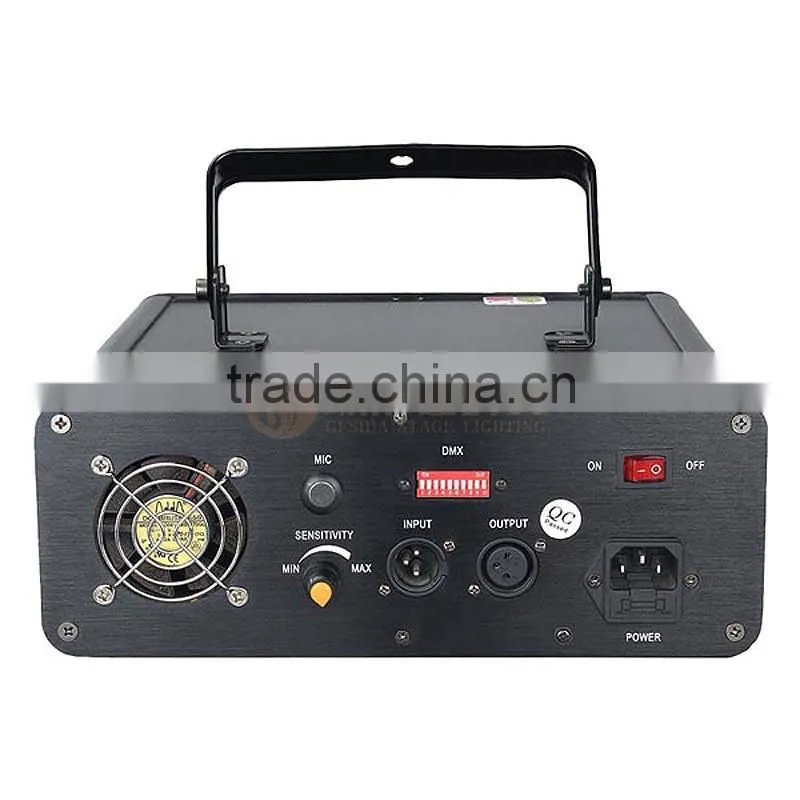 450mw single green aniamation stage laser light