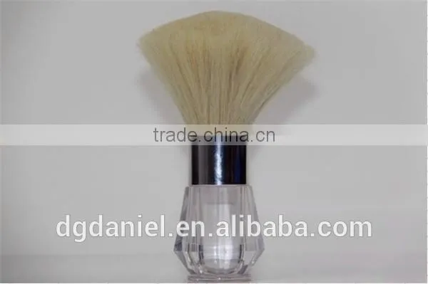 Goat hair Kabuki brush,Plastic base refillable body powder brush ,Large foundation brush