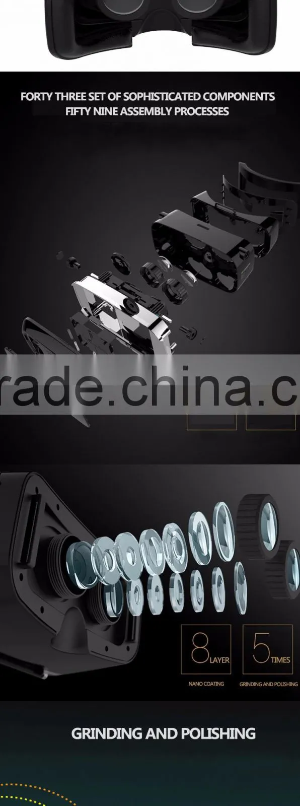 shenzhen 3d vr box 2 controller vrarle virtual reality glasses 3d vr