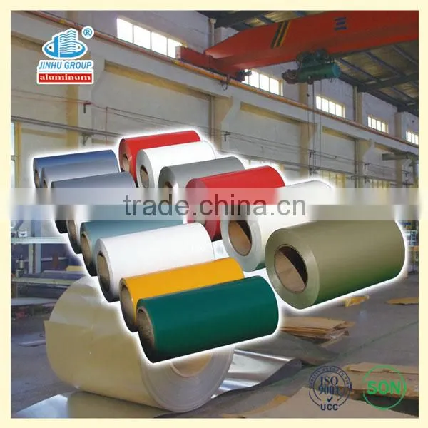 color coated aluminum for long span aluminum roofing sheet